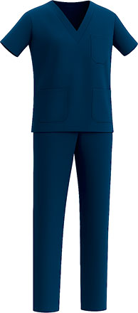 Conjunto Médico Profissional (Eindhoven)– Camisola de Trabalho e Calças - Image 7
