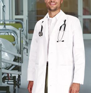 Bata (Doctor) de Manga Comprida – Conforto e Elegância Profissional